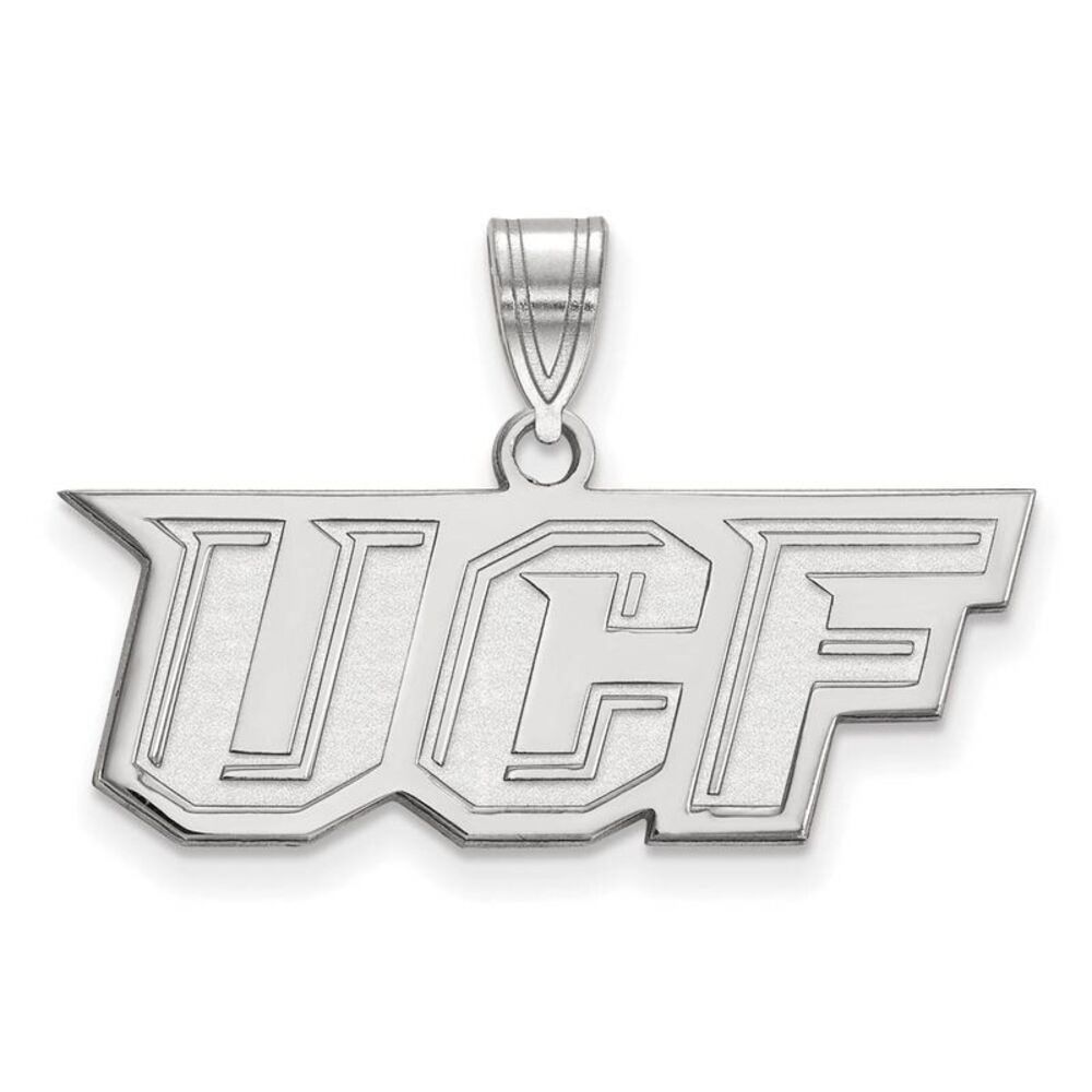 10k White Gold Central Florida Medium Pendant